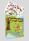 Funpark 1 - šanon pro žákovské portfolio + samolepky (15+1 ZDARMA)